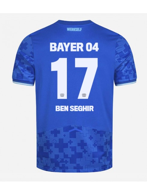 Bayer Leverkusen Eliesse Ben Seghir #17 Rezervni Dres 2025-26 Kratak Rukavima Bayer Leverkusen Eliesse Ben Seghir #17 Rezervni Dres 2025-26 Kratak Rukavima